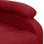 Sillón elevable tela rojo tinto en Sillones | Comprar online en Foru.es