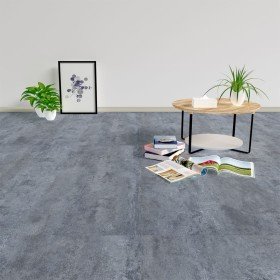 Tarimas de suelo autoadhesivas 20 uds PVC mármol gris 1,86 m² en Materiales de construcción | Comprar online en Foru.es