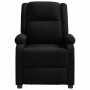Sillón reclinable de tela negro en Sillones | Comprar online en Foru.es