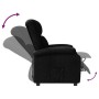 Sillón reclinable de tela negro en Sillones | Comprar online en Foru.es