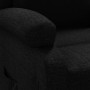 Sillón reclinable de tela negro en Sillones | Comprar online en Foru.es