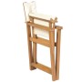 Silla de director plegable madera maciza de teca en Sillas de jardín | Comprar online en Foru.es