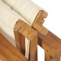 Silla de director plegable madera maciza de teca en Sillas de jardín | Comprar online en Foru.es