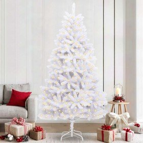 Árbol de Navidad artificial con 300 LED 240 cm PVC y Metal en Decoración Festiva y Estacional | Comprar online en Foru.es