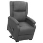Sillón elevable tela gris oscuro en Sillones | Comprar online en Foru.es