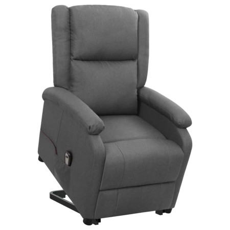Sillón elevable tela gris oscuro en Sillones | Comprar online en Foru.es