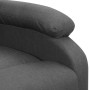 Sillón elevable tela gris oscuro en Sillones | Comprar online en Foru.es