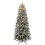 Árbol de Navidad artificial con 300 LED y nieve flocada 180 cm en Decoración Festiva y Estacional | Comprar online en Foru.es