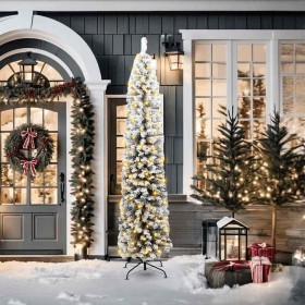 Árbol de Navidad artificial Verde 210 cm PVC, Acero y Plástico en Decoración Festiva y Estacional | Comprar online en Foru.es