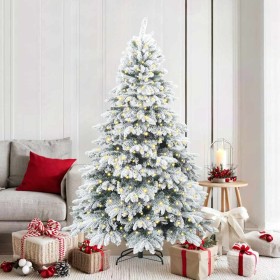 Árbol de Navidad artificial con 300 LED 180 cm PE y PVC en Decoración Festiva y Estacional | Comprar online en Foru.es