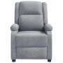 Sillón reclinable de tela gris claro en Sillones | Comprar online en Foru.es