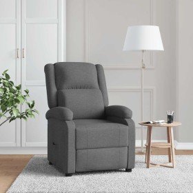 Sillón reclinable de tela gris oscuro en Sillones | Comprar online en Foru.es