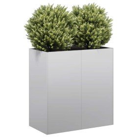 Jardinera 80x40x80 cm de acero galvanizado en Macetas y jardineras | Comprar online en Foru.es