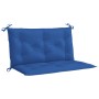 Cojín de banco de jardín tela Oxford azul 100x(50+50)x7 cm en Decoración | Comprar online en Foru.es