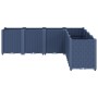 Jardinera PP azul gris 160x160x53 cm en Macetas y jardineras | Comprar online en Foru.es