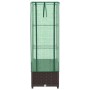 Arriate con cubierta invernadero aspecto ratán 40x40x139 cm en Macetas y jardineras | Comprar online en Foru.es