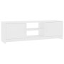 Mueble para TV madera contrachapada blanco 120x30x37,5 cm en Muebles TV | Comprar online en Foru.es