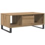 Mesa de centro madera de ingeniería roble artisan 90x50x36,5 cm en Mesas de centro | Comprar online en Foru.es