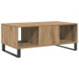 Mesa de centro madera de ingeniería roble artisan 90x50x36,5 cm en Mesas de centro | Comprar online en Foru.es