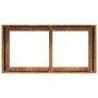 Jardinera oxidada 80x40x40 cm acero corten en Macetas y jardineras | Comprar online en Foru.es