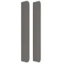 Headboard with ears gray synthetic leather 83x16x118/128cm by vidaXL, Headboards and footboards - Ref: Foro24-3119656, Price:...