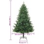 Árbol de Navidad artificial verde 180 cm PVC y PE en Decoración Festiva y Estacional | Comprar online en Foru.es