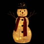 Muñeco de nieve decorativo de Navidad con LED tela lujosa 60 cm en Decoración Festiva y Estacional | Comprar online en Foru.es