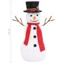 Muñeco de nieve decorativo de Navidad con LED tela lujosa 60 cm en Decoración Festiva y Estacional | Comprar online en Foru.es