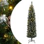 Árbol de Navidad artificial estrecho con 300 LEDs 180 cm en Decoración Festiva y Estacional | Comprar online en Foru.es