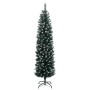 Árbol de Navidad artificial estrecho con 300 LEDs 180 cm en Decoración Festiva y Estacional | Comprar online en Foru.es