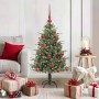 Árbol de Navidad artificial preiluminado con juego de bolas en Decoración Festiva y Estacional | Comprar online en Foru.es