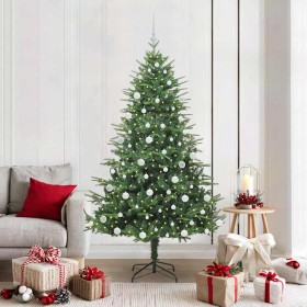 Árbol de Navidad artificial preiluminado con juego de bolas en Decoración Festiva y Estacional | Comprar online en Foru.es