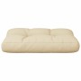 Cojín para sofá de palets de tela beige 60x40x12 cm en Decoración | Comprar online en Foru.es