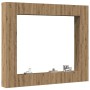 Mueble para TV de pared madera contrachapada artesanal 8 piezas en Muebles TV | Comprar online en Foru.es
