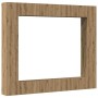 Mueble para TV de pared madera contrachapada artesanal 8 piezas en Muebles TV | Comprar online en Foru.es