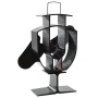 Ventilador de estufa accionado por calor 2 aspas negro de vidaXL, Ventiladores para chimeneas de leña - Ref: Foro24-51235, Pr...