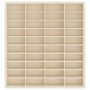 Expositor de Pared Beige 40 x 4,5 x 43 cm Madera de ingeniería en Estanterías | Comprar online en Foru.es