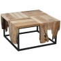 Ambiance Mesa auxiliar de madera de teca 65x65x35 cm de Ambiance, Mesas auxiliares - Ref: Foro24-436338, Precio: 179,89 €, De...