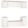 Muebles para TV 6 piezas madera maciza de pino blanco en Muebles TV | Comprar online en Foru.es