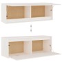 Muebles para TV 6 piezas madera maciza de pino blanco en Muebles TV | Comprar online en Foru.es