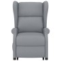 Sillón elevable tela gris claro en Sillones | Comprar online en Foru.es