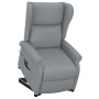 Sillón elevable tela gris claro en Sillones | Comprar online en Foru.es