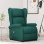 Sillón elevable tela verde oscuro en Sillones | Comprar online en Foru.es