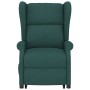 Sillón elevable tela verde oscuro en Sillones | Comprar online en Foru.es