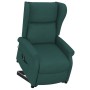 Sillón elevable tela verde oscuro en Sillones | Comprar online en Foru.es