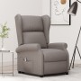Sillón elevable tela gris taupe en Sillones | Comprar online en Foru.es