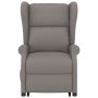 Sillón elevable tela gris taupe en Sillones | Comprar online en Foru.es