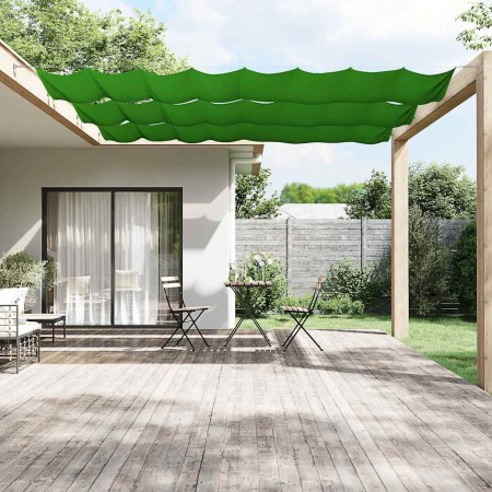 Toldo vertical verde claro 100x600 cm tela oxford en Sombrillas | Comprar online en Foru.es