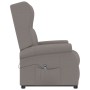 Sillón elevable tela gris taupe en Sillones | Comprar online en Foru.es