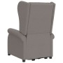 Sillón elevable tela gris taupe en Sillones | Comprar online en Foru.es